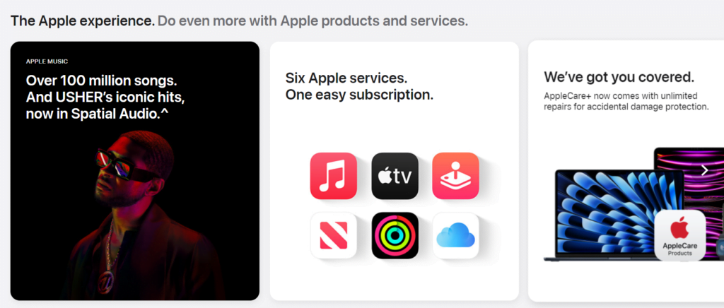apple home page