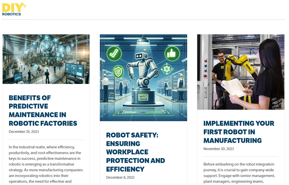 diy robotics blog example