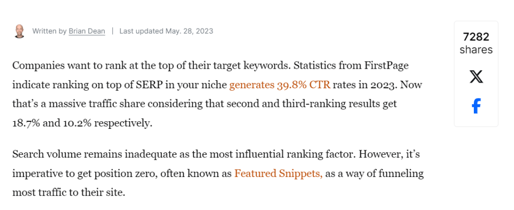 social sharing buttons example